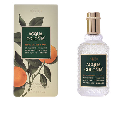 Acqua colonia blood orange & basil eau de cologne splash & spray 50 ml - 4711