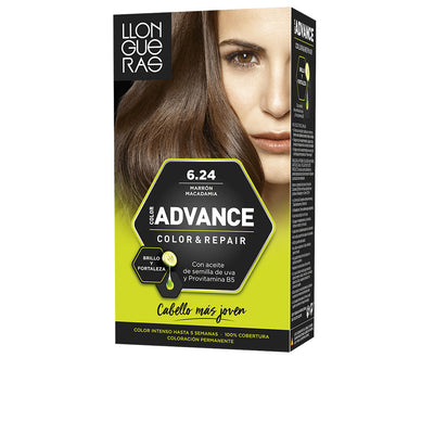 Color advance #6,24-macadamianruskea 1 kpl - LLONGUERAS
