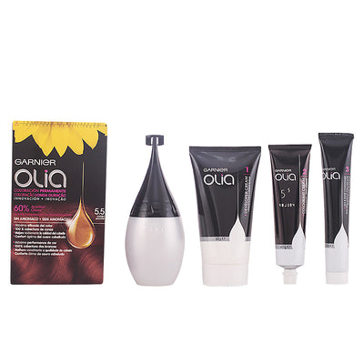 Olia värjäys kestoväri #5,5 mahonki set - GARNIER
