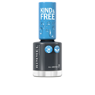 Kind & free kynsilakka #158 - kaikki harmaantuneet - RIMMEL LONDON