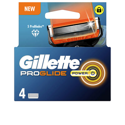 Fusion proglide power laturi ja 4 täyttöpakkausta - GILLETTE