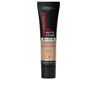 Infaillible 32h matta peittävä meikkivoide #110-rose vanilla 30 ml - L'ORÉAL PARIS