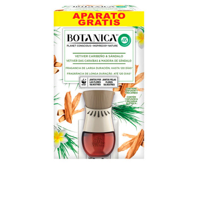 Botanica complete electric air freshener #vetiver & sandalwood 19 ml - AIR-WICK