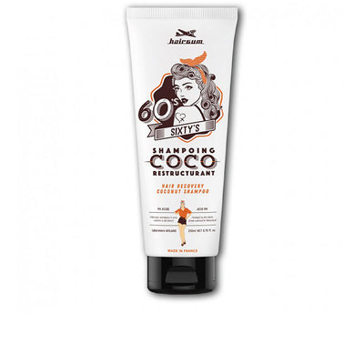 Sixty's recovery coconut shampoo 200 ml - HAIRGUM