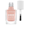 Sheer beauties kynsilakka #070-nudie beautie 10,5 ml