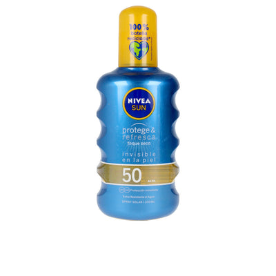 Sun protege&refresca kuiva aurinkosuihke spf50 200 ml - NIVEA