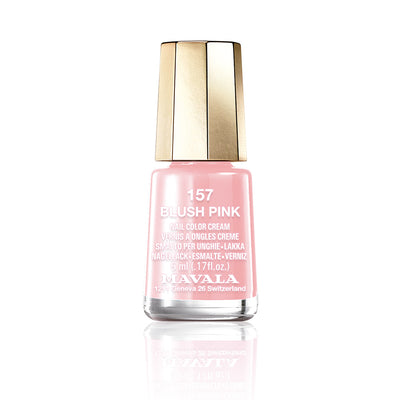 Nail color #157 - vaaleanpunainen sivellin - MAVALA