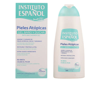 Piel atópica kylpy- ja suihkugeeli 500 ml - INSTITUTO ESPAÑOL