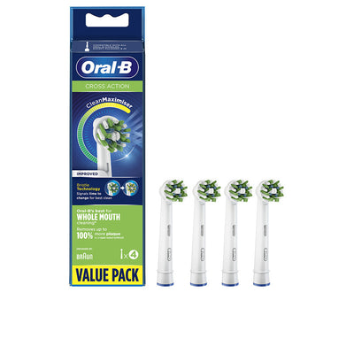 Cross action päät #white 4 u - ORAL-B