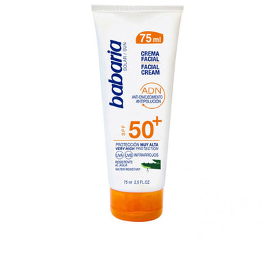 Solar adn aloe vera kasvoaurinkovoide spf50+ 75 ml - BABARIA