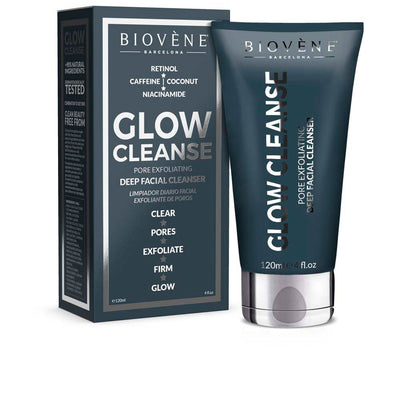 Glow cleanse syväpuhdistava huokosia kuoriva kasvojenpuhdistaja 120 ml - BIOVÈNE