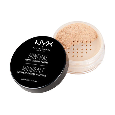 Mineral matte viimeistelypuuteri #light/medium - NYX PROFESSIONAL MAKE UP