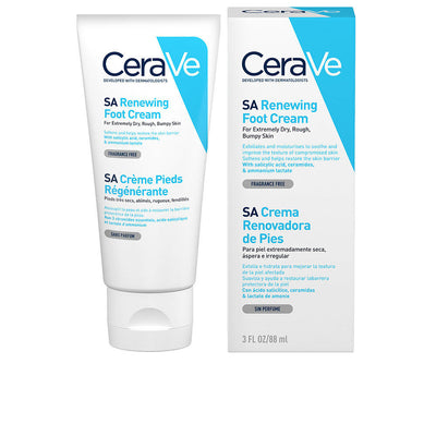 Sa renewing foot cream erittäin kuivalle, karhealle iholle 88 ml - CERAVE