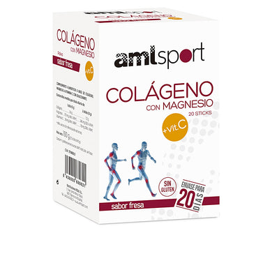 Colágeno Con Magnesio + Vit.C Sabor Fresa 20 Sticks