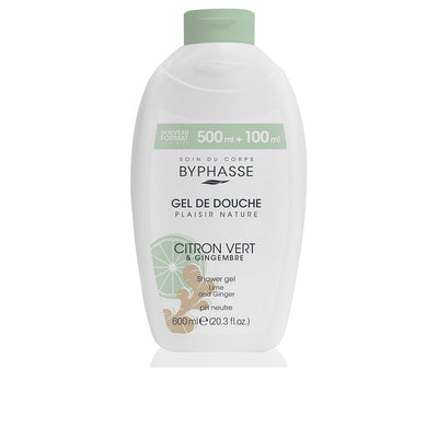 Citron vert & ginger suihkugeeli 600 ml - BYPHASSE
