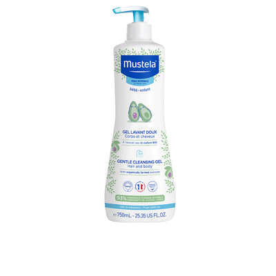 Baby gentle bath gel 750 ml - MUSTELA