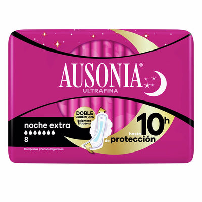 Ausonia yösidetarpeet extra siivet 9 kpl - AUSONIA