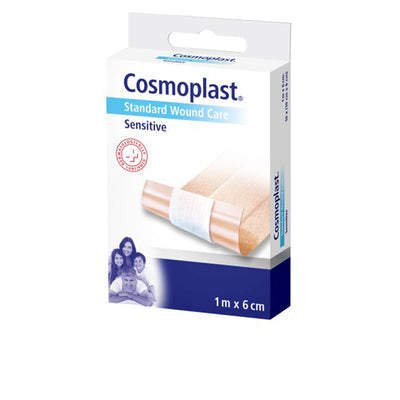 Cosmoplast sensitive leikattavat laastarit 1 m x 6 cm - COSMOPLAST