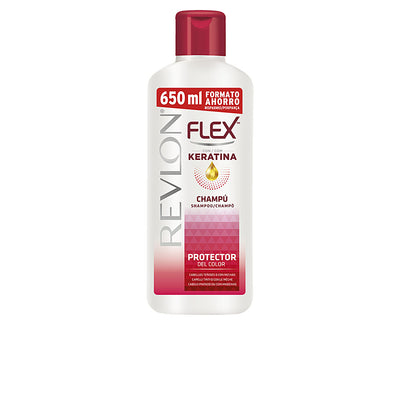 Flex keratin suojaava värjätty shampoo 650 ml - REVLON MASS MARKET