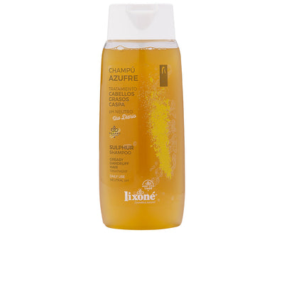 Azufre shampoo rasvoja vastaan hilsettä vastaan vegaaninen 250 ml - LIXONE