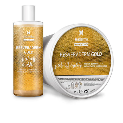 Beauty treats resveraderm gold kuorintanaamio 25 gr + 75 ml - SESDERMA