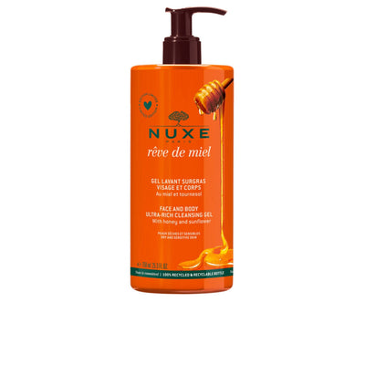 Rêve de miel dermatologinen puhdistusgeeli 750 ml - NUXE