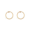 Suri Earrings #Shiny Gold 1 U