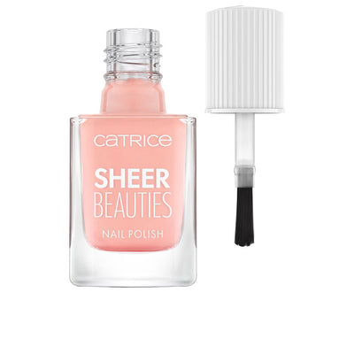 Sheer beauties kynsilakka #050-peach for the stars 10,5 ml - CATRICE