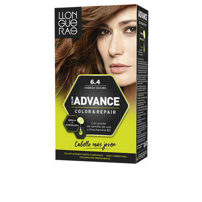 Color advance #6,4 tumma kuparinsävyinen 1 kpl - LLONGUERAS