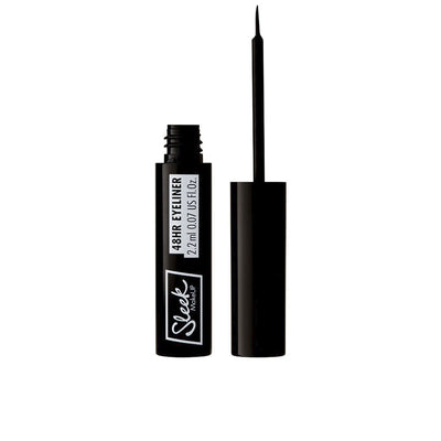 48hr nestemäinen eyeliner musta 2.2 ml - SLEEK