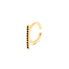 Manhattan Black Ring #Bright Gold 1 U