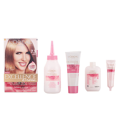 Excellence creme väriaine #7.3-kultablondi 192 ml - L'ORÉAL PARIS