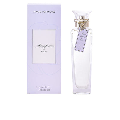 Agua fresca de rosas eau de toilette -suihke 200 ml - ADOLFO DOMINGUEZ