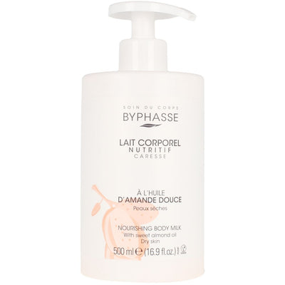 Nourishing body milk with almond oil 500 ml - BYPHASSE
