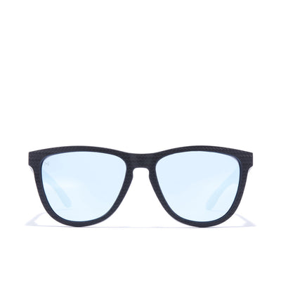 One raw carbon fiber polarisoitu #blue chrome 1 u - HAWKERS