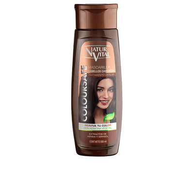 Mascarilla coloursafe ruskea 300 ml - NATUR VITAL
