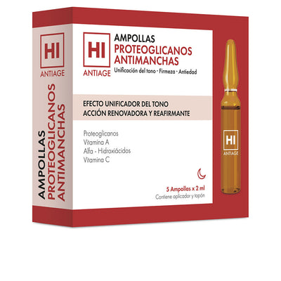 Hi anti-age anti-spot proteoglycan ampullit kolmoisvälähdysefekti 5 x 2 ml - HI ANTI-AGE