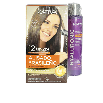 Kativa professional hyaluronic brazilian straightening case 7 kpl - KATIVA