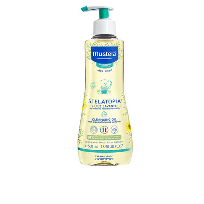 Stelatopia kylpy- ja suihkuöljy 500 ml - MUSTELA