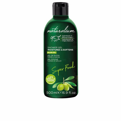 Super food oliiviöljy kosteuttava suihkugeeli 500 ml - NATURALIUM