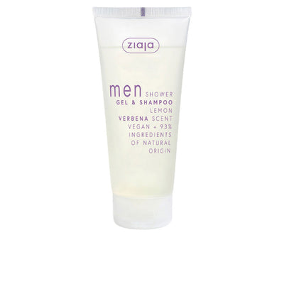 Men suihkugeeli ja shampoo sitruunaverbena 200 ml - ZIAJA