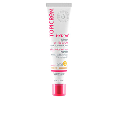 Hydra+ värillinen voide spf50 #medium 40 ml - TOPICREM