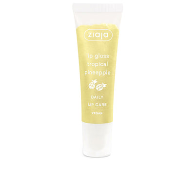 Lip balm with shimmer tropical pineapple 12 ml - ZIAJA