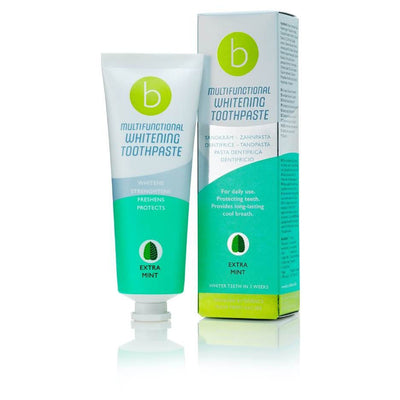 Multifunctional valkaiseva hammastahna #extra mint 75 ml - BECONFIDENT