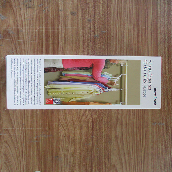 Vaatehenkaritelineet 40 Henkarille, 24 Kpl InnovaGoods