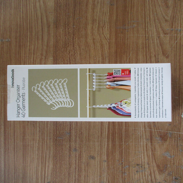 Vaatehenkaritelineet 40 Henkarille, 24 Kpl InnovaGoods