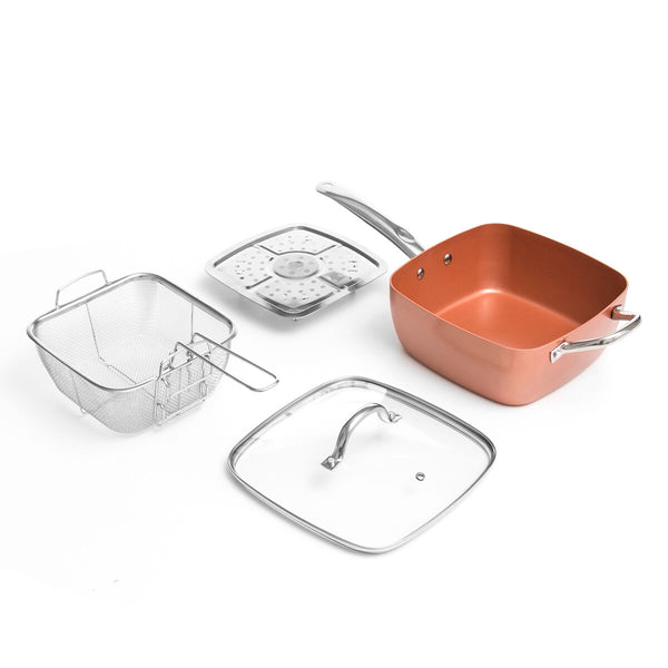 InnovaGoods Monikäyttöinen Paistinpannusetti, 4 osaa