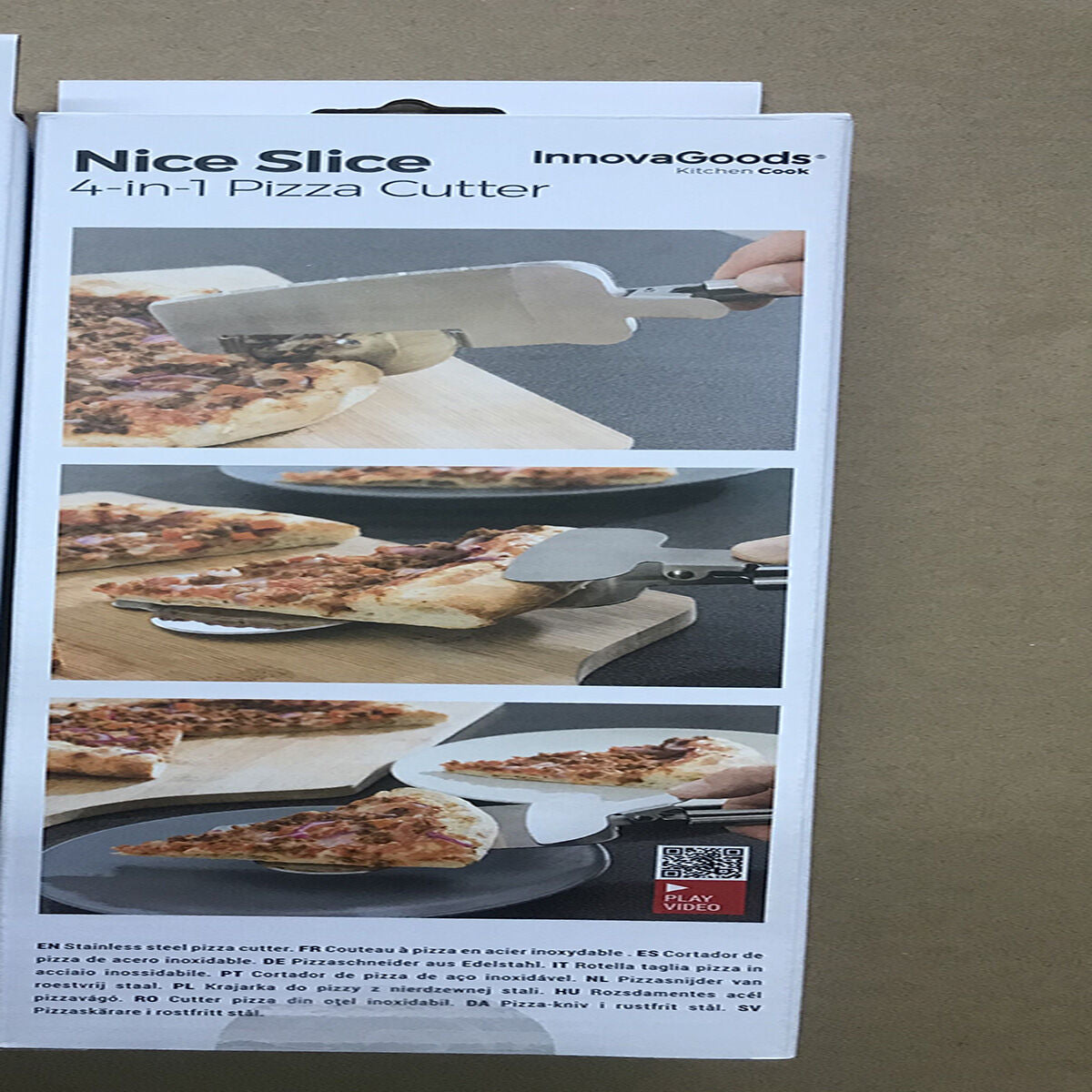 InnovaGoods 4-in-1 Pizzaleikkuri