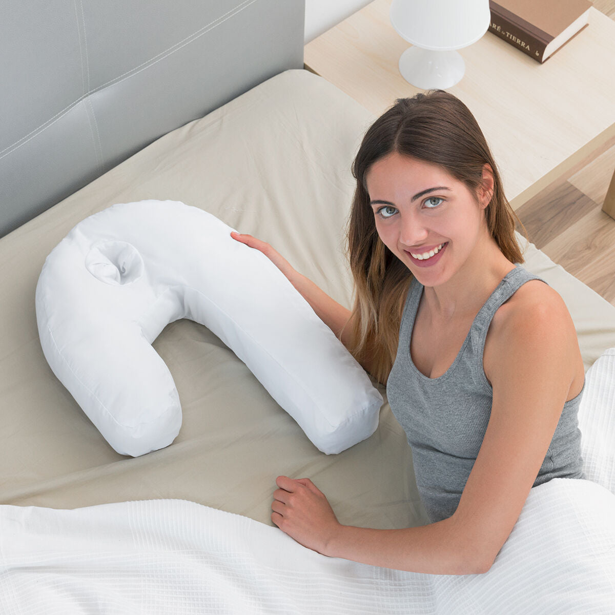 Ergonominen U-muotoinen Tyyny InnovaGoods