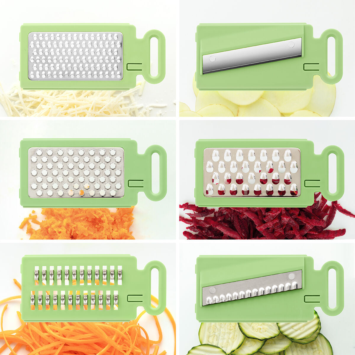 InnovaGoods 6-in-1 Taitettava Mandoliiniraastin